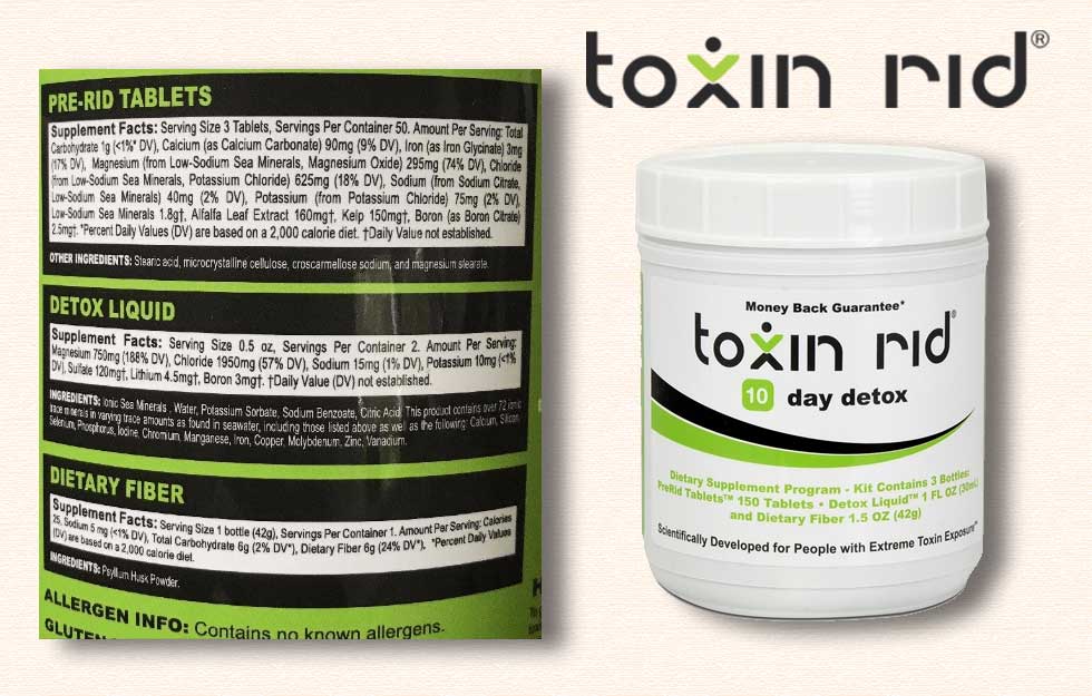 Toxin Rid Pills